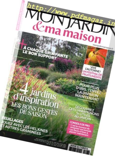 Mon Jardin & Ma Maison – Octobre 2017 Cover