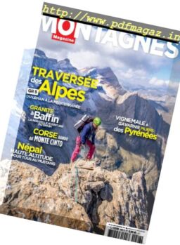 Montagnes Magazine – Aout-Septembre 2017