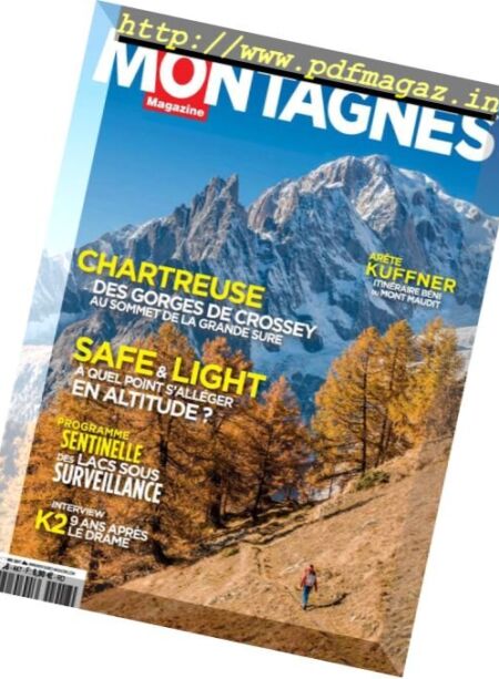 Montagnes Magazine – Octobre 2017 Cover