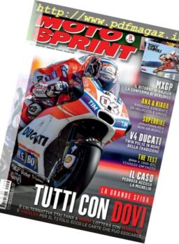 Moto Sprint – 19-25 settembre 2017