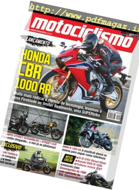 Motociclismo Brazil – Marco 2017 Cover