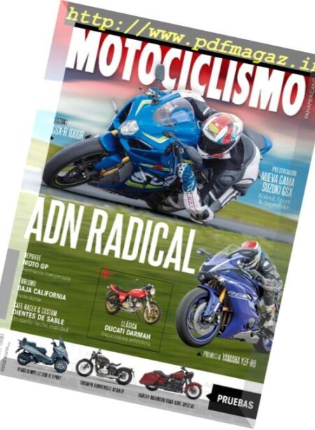Motociclismo Panamericano – Agosto 2017 Cover