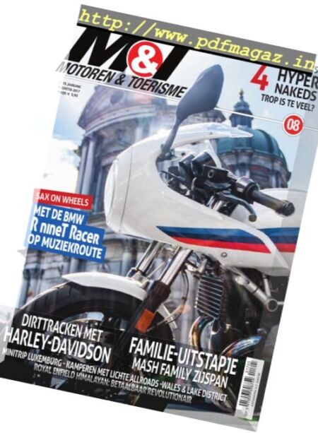 Motoren & Toerisme – Augustus 2017 Cover