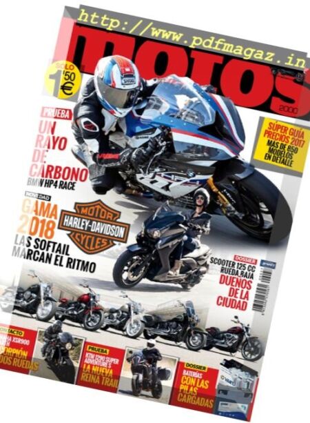 Motos Spain – octubre 2017 Cover