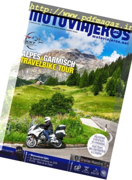 Motoviajeros – Agosto 2017 Cover