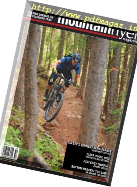 Mountain Flyer – October 2017 Cover