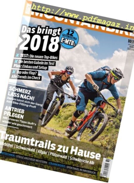 MountainBike – Oktober 2017 Cover