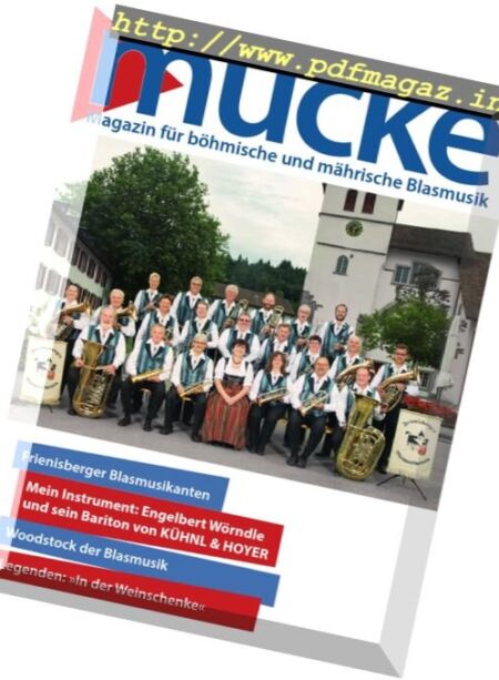 Mucke – Juli-August 2017 Cover