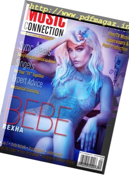 Music Connection – September 2017 Cover