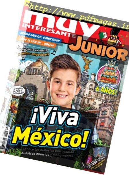 Muy Interesante Junior Mexico – septiembre 2017 Cover