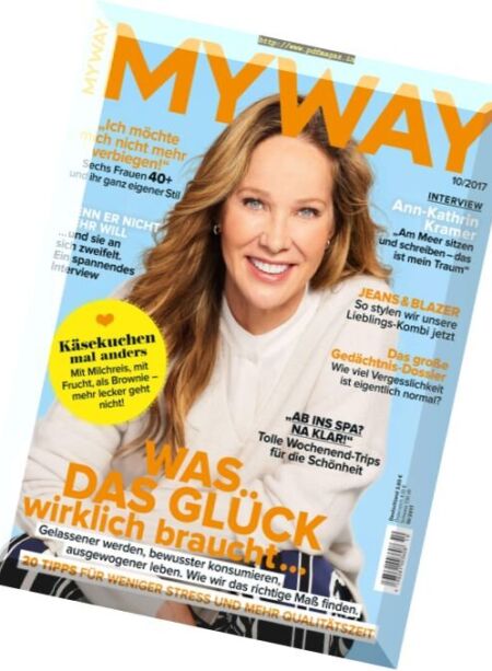 MyWay – Oktober 2017 Cover