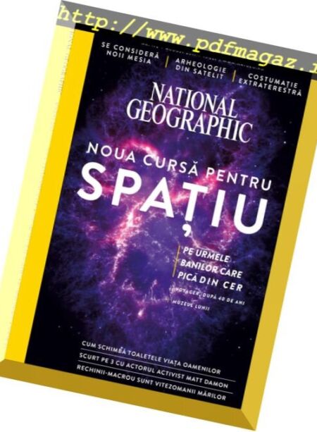 National Geographic Romania – August 2017 Cover