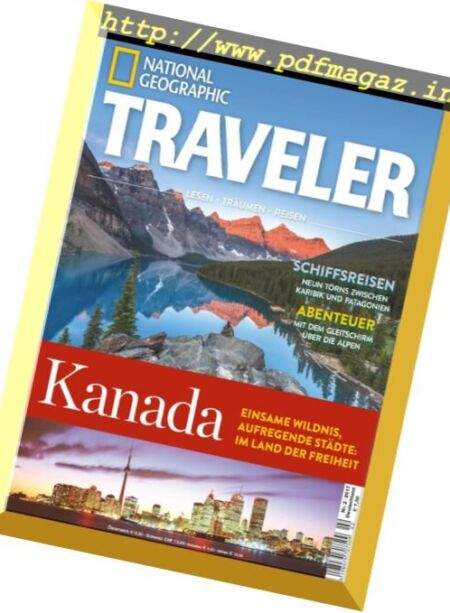 National Geographic Traveler Germany – Juni 2017 Cover