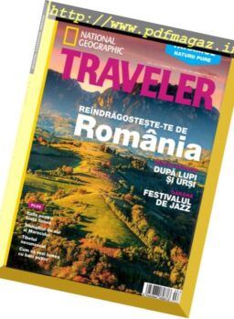 National Geographic Traveler Romania – septembrie 2017