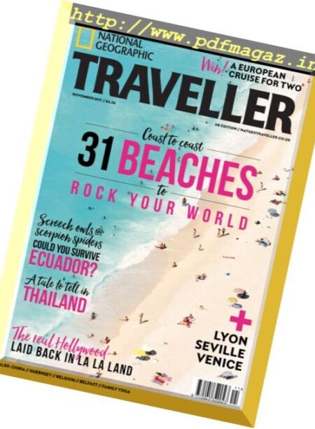 National Geographic Traveller UK – November 2017 Cover