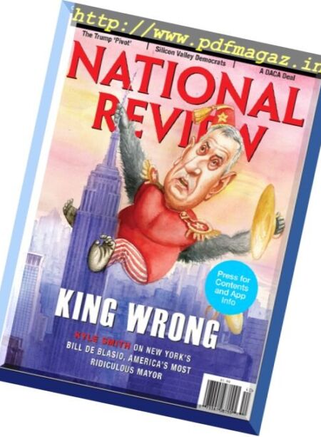 National Review – 2 October 2017 Cover