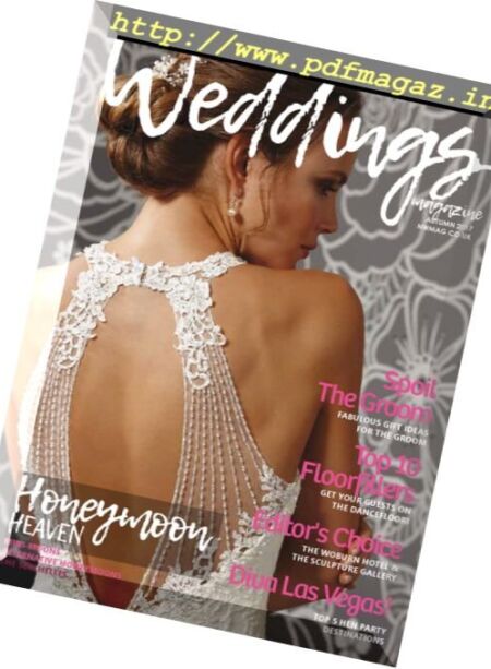 National Weddings – Autumn 2017 Cover