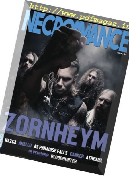 Necromance – N 44, 2017 Cover