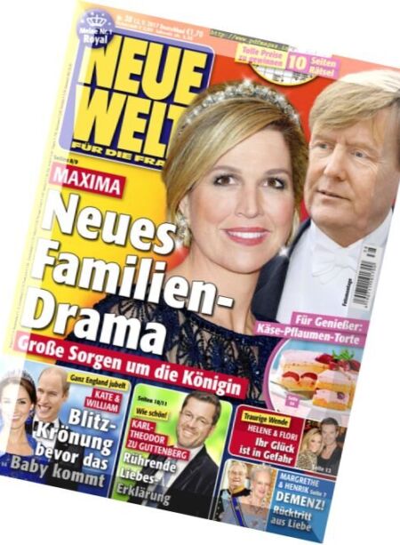 Neue Welt – 13 September 2017 Cover