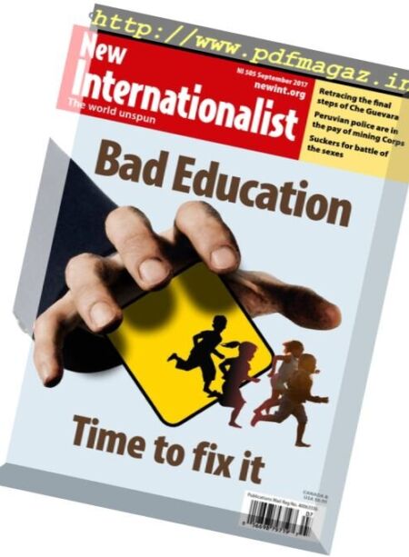 New Internationalist – September 2017 Cover