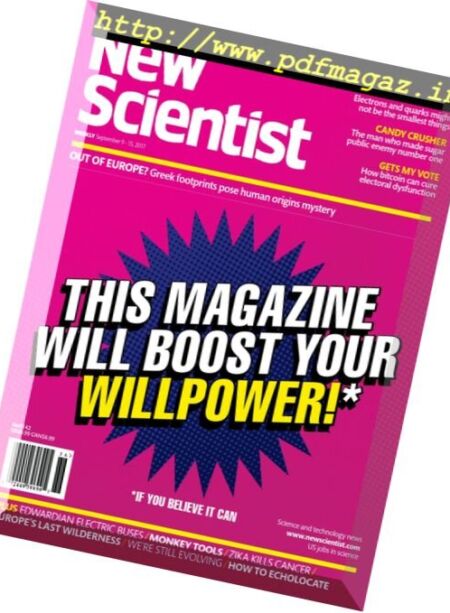 New Scientist – 9 September 2017 Cover