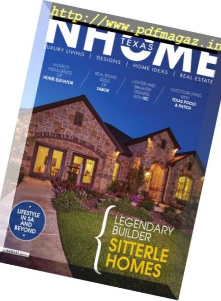 NHOME Texas – July-August 2017 Cover