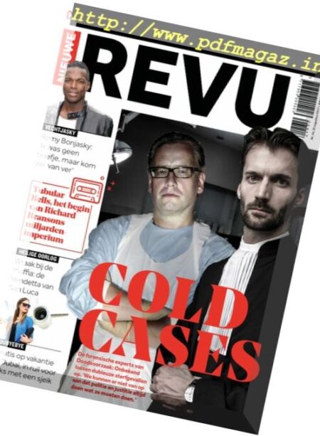 Nieuwe Revu – 23 Augustus 2017 Cover