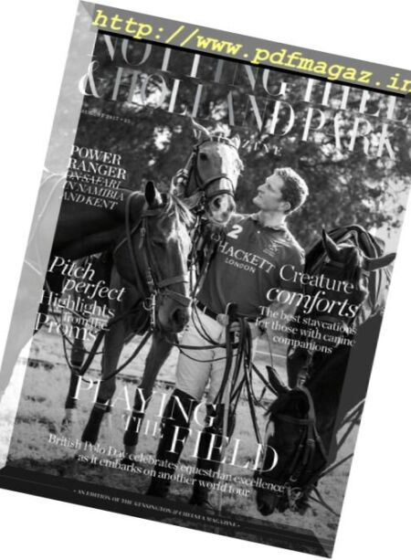 Notting Hill & Holland Park – August 2017 Cover