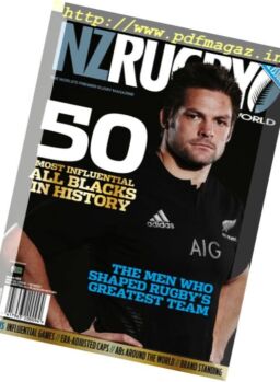 NZ Rugby World – Special Issue – 50 Most Infuential All Blacks In History (2017)