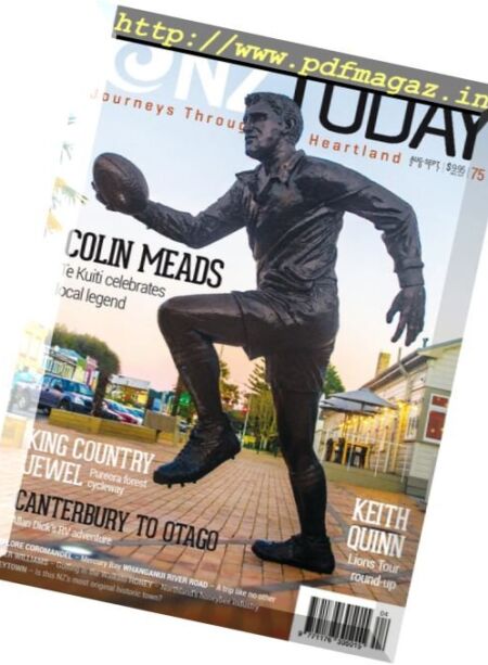 NZ Today – August-September 2017 Cover