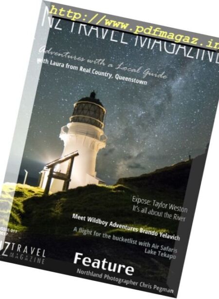 NZ Travel Magazine – Issue 11, 2017 Cover
