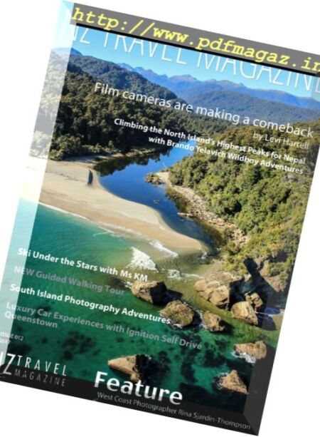 NZ Travel Magazine – Issue 12, 2017 Cover