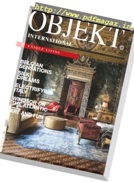 Objekt International – September 2017 Cover