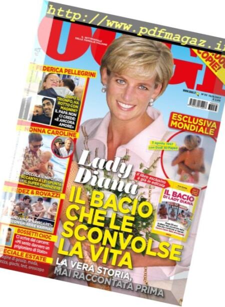 Oggi – 10 Agosto 2017 Cover