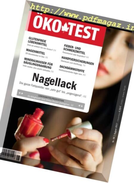 Oko-Test – August 2017 Cover