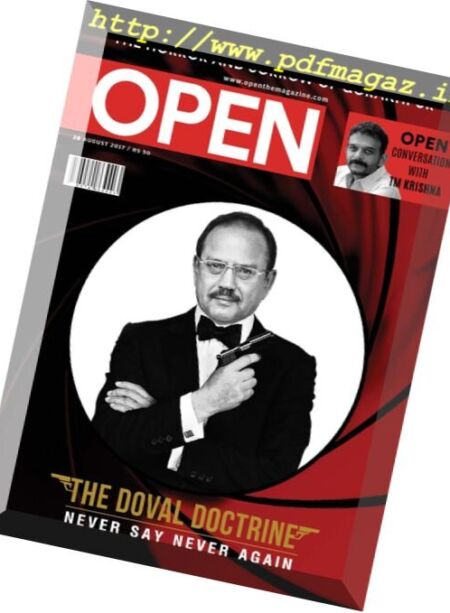 Open Magazine – 28 August 2017 Cover