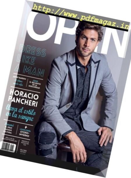 Open Mexico – Septiembre 2017 Cover