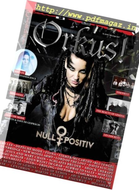 Orkus! Germany – Marz-April 2017 Cover