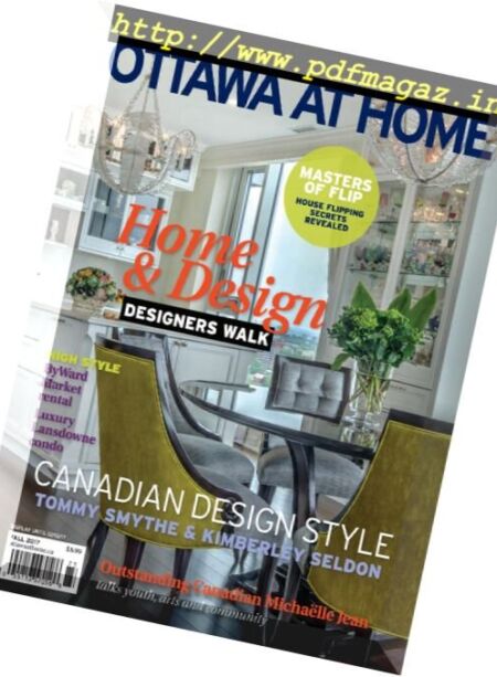 Ottawa At Home – Fall 2017 Cover
