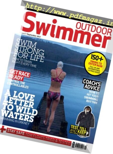 Outdoor Swimmer – September 2017 Cover