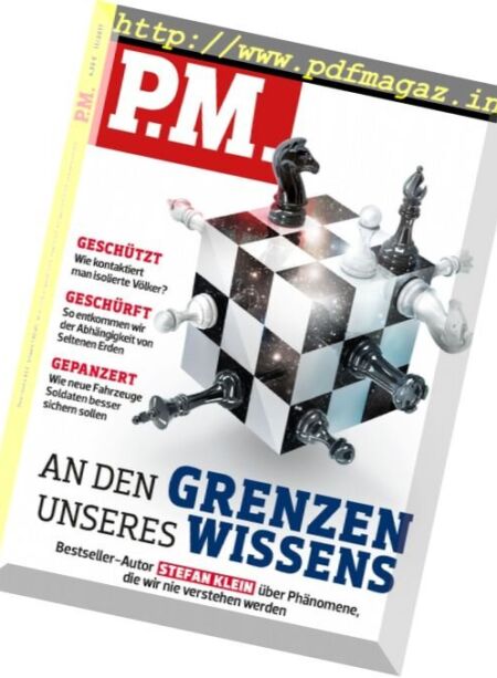 P.M. Magazin – November 2017 Cover