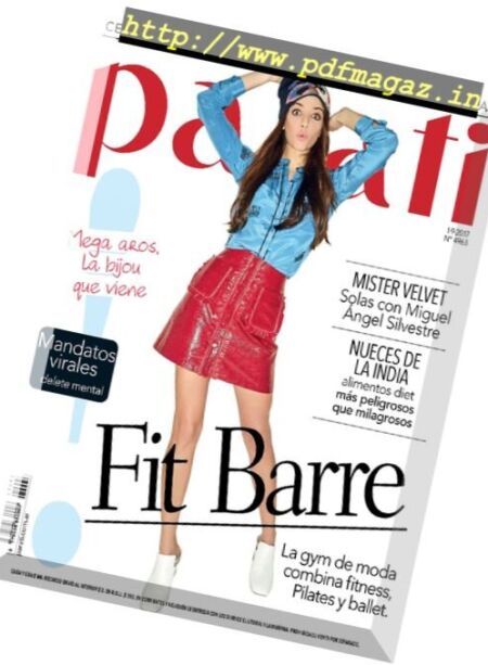 Para Ti Argentina – 1 Septiembre 2017 Cover