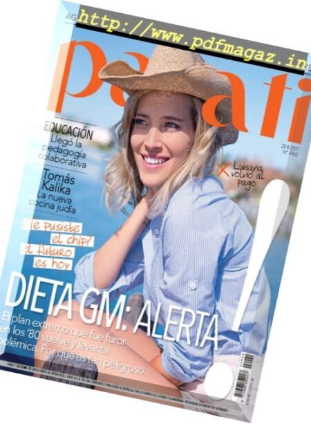 Para Ti Argentina – 25 Agosto 2017 Cover