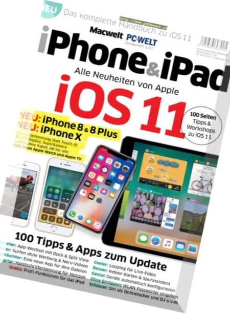 PC-Welt Sonderheft iPhone & iPad – Nr.1, Oktober-Dezember 2017 Cover