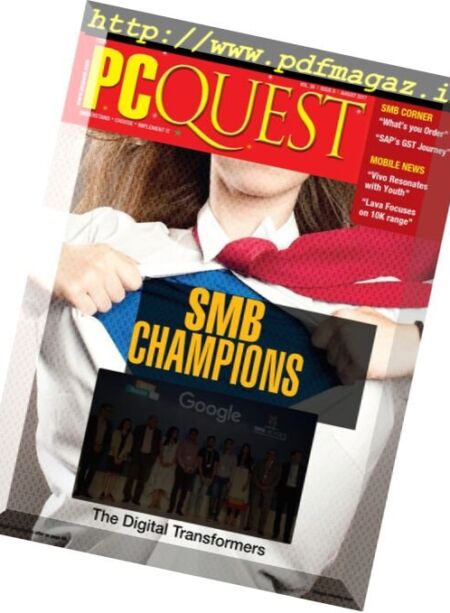 PCQuest – August 2017 Cover