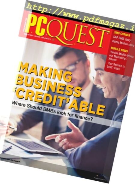 PCQuest – September 2017 Cover