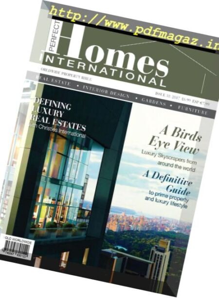 Perfect Homes International – Issue 18, 2017 Cover