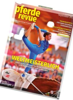 Pferderevue – September 2017