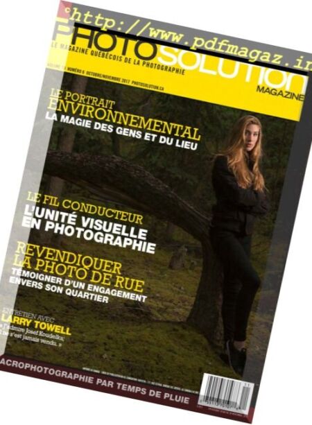 Photo Solution – Octobre-Novembre 2017 Cover