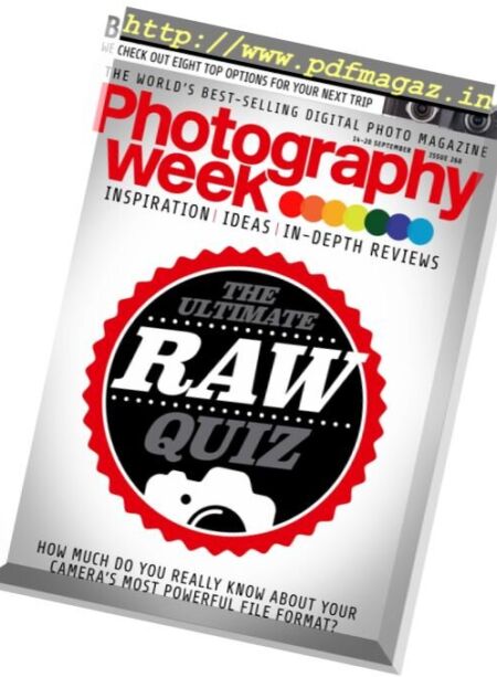 Photography Week – 14 September 2017 Cover